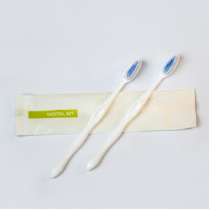 Hotel Dental Kit In Eco Friendly Butter Paper Pouch