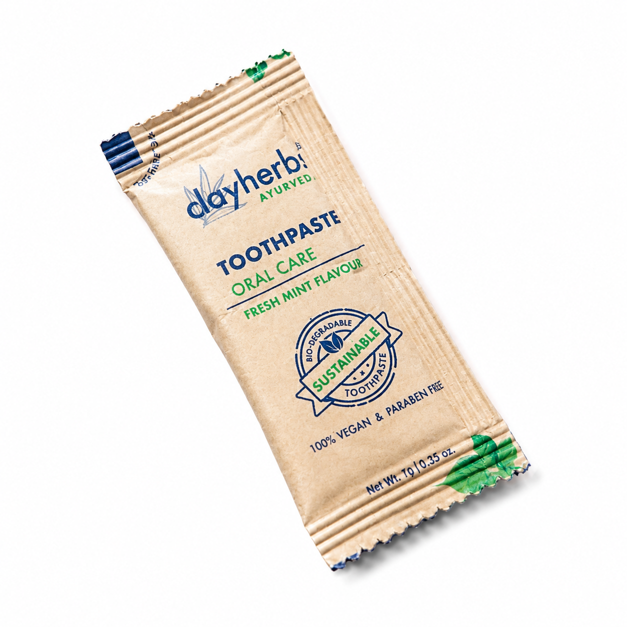 Clay Herbs Ayurvedic Toothpaste Paper Sachet 7g
